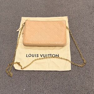 Louis Vuitton double zip pochette authentic